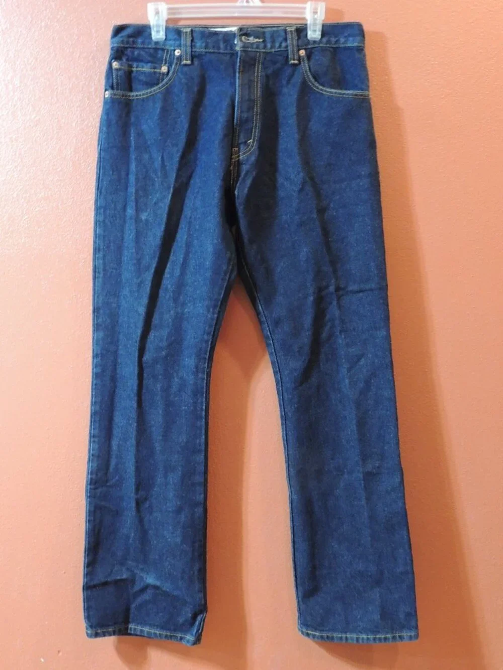 Levi 517 Bootcut Jeans Men 34x32 Pockets Vintage Outdoor Cowboy Denim Blue jeans